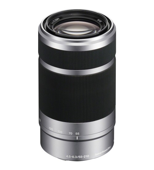 Sony 55-210mm f/4.5-6.3 OSS E-mount Lens (White Box)